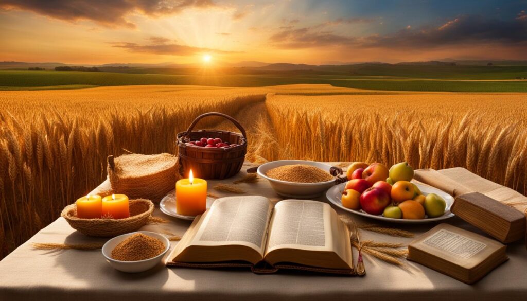 Biblical Thanksgiving Prayers Image