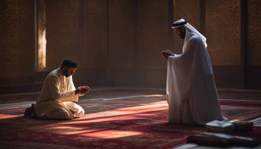 Islamic prayer in healthcare