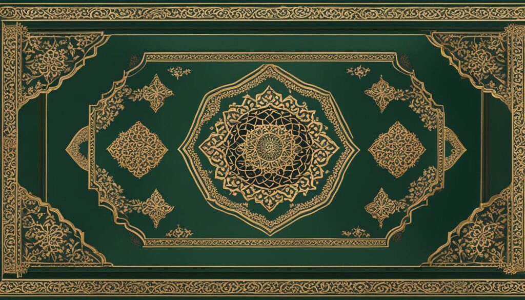 Islamic prayer mat