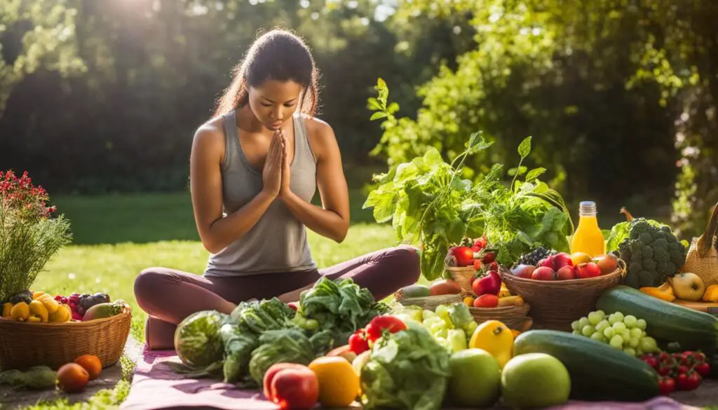 Prayer and healthy habits