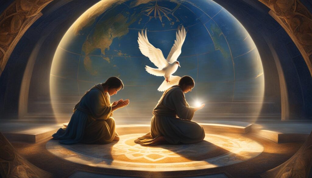 Praying for World Peace and Healing
