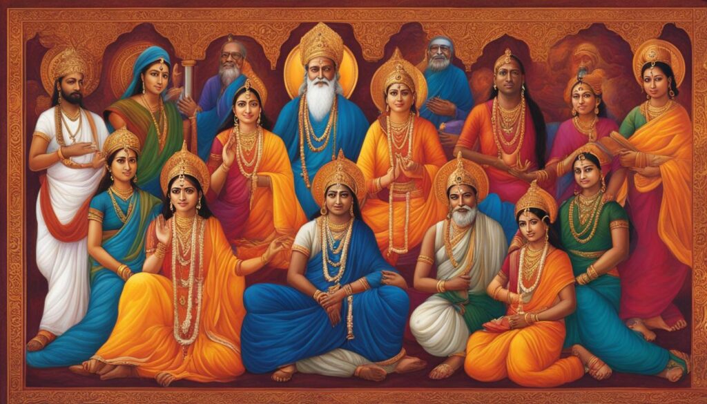 Prominent Poets in Bhakti Tradition