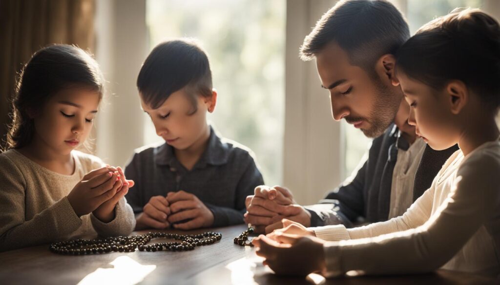 Rosary as family prayer