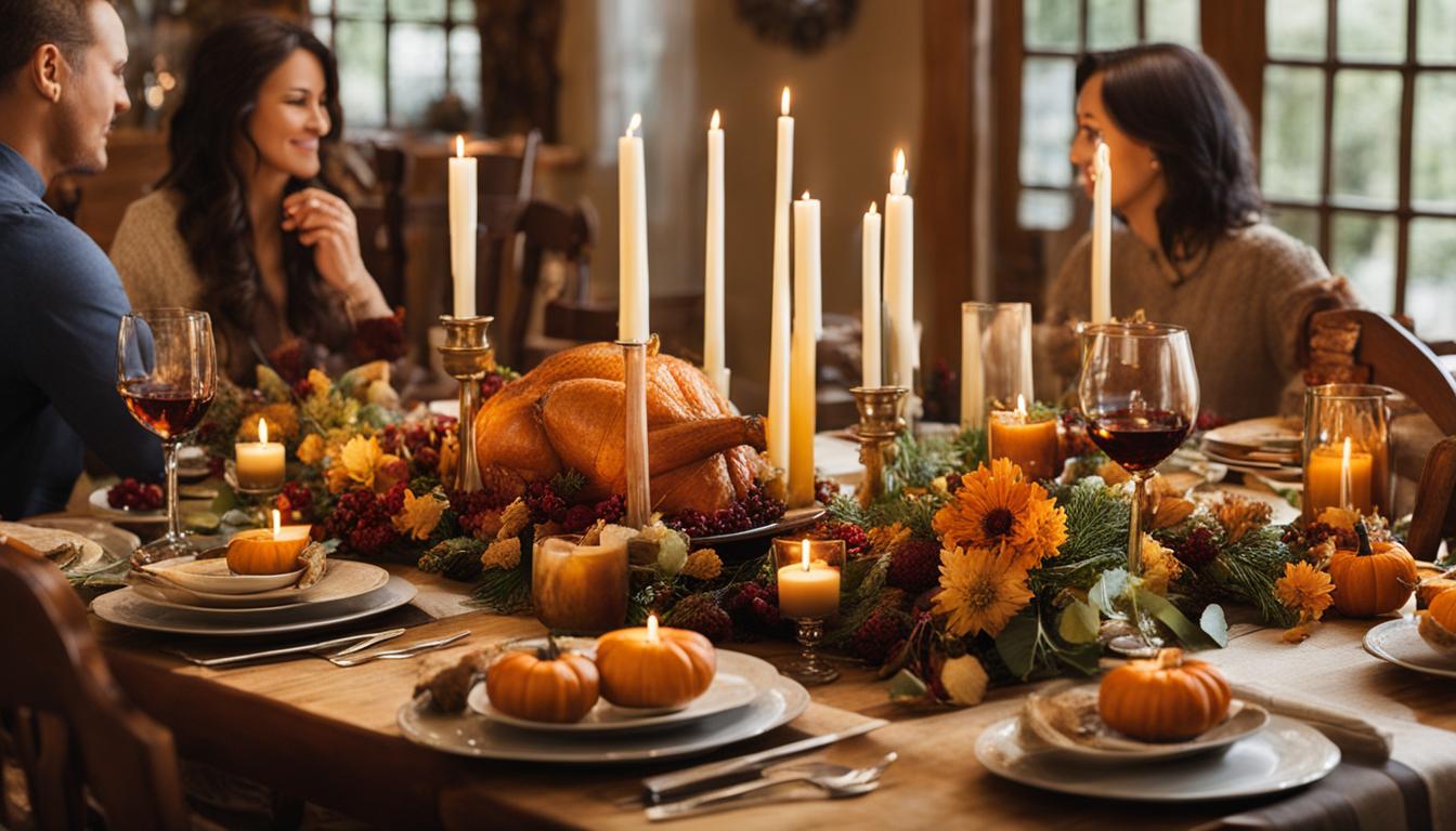 A thanksgiving dinner list