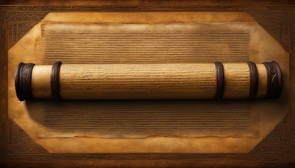 authentic mezuzah scroll