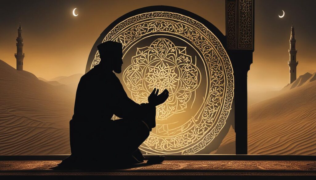 connection between islamic history and prayer