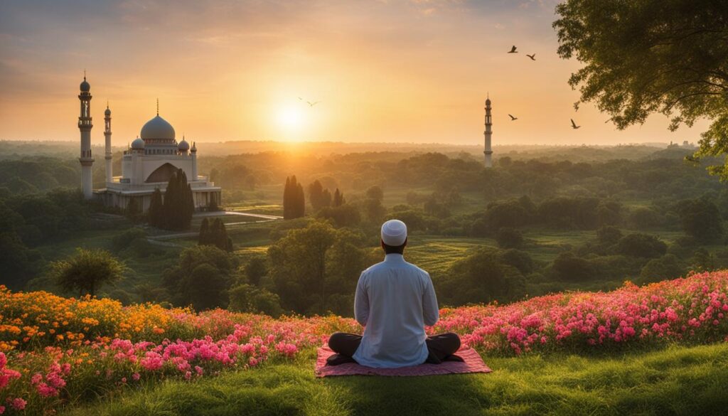 how to be content in islam