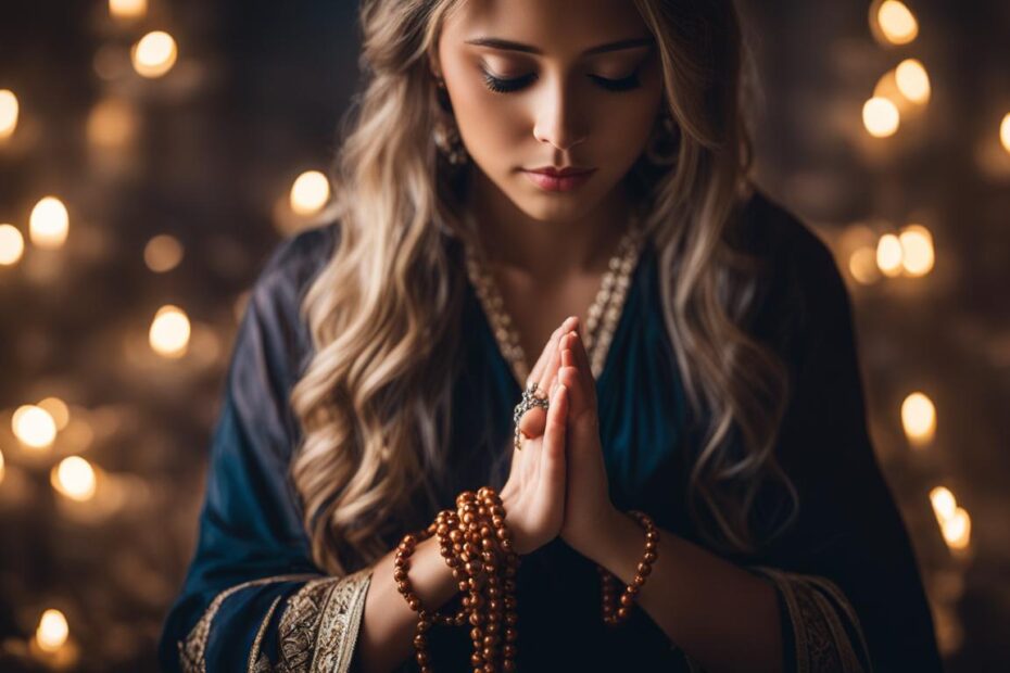 how to pray with a rosary