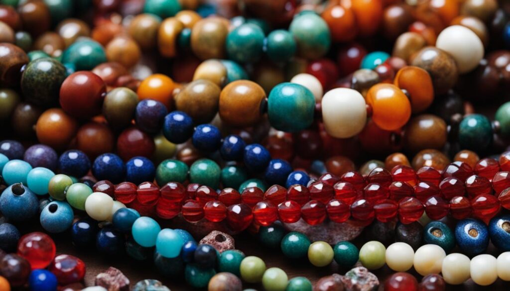 materials used for prayer beads