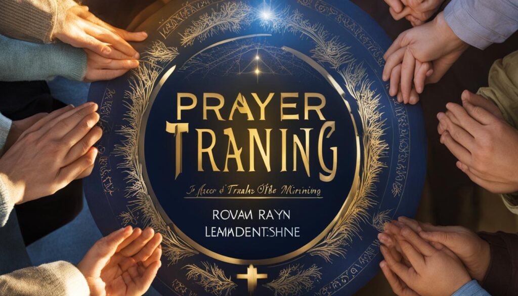 prayer ministry training