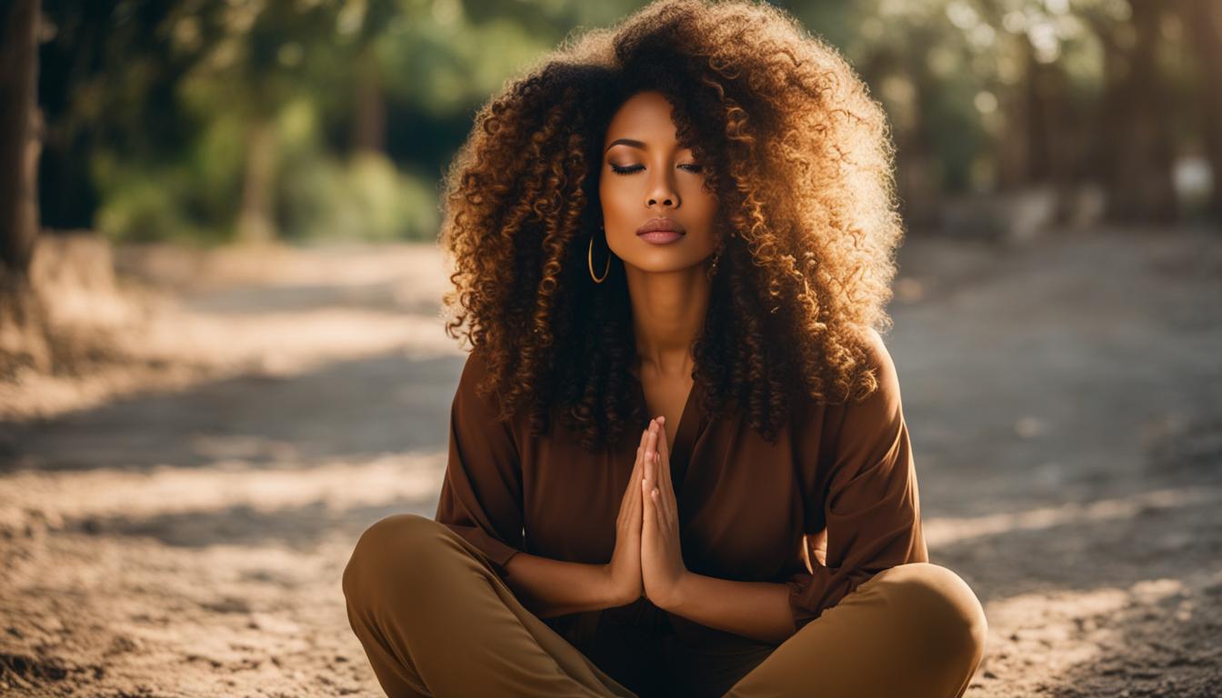 praying method hair