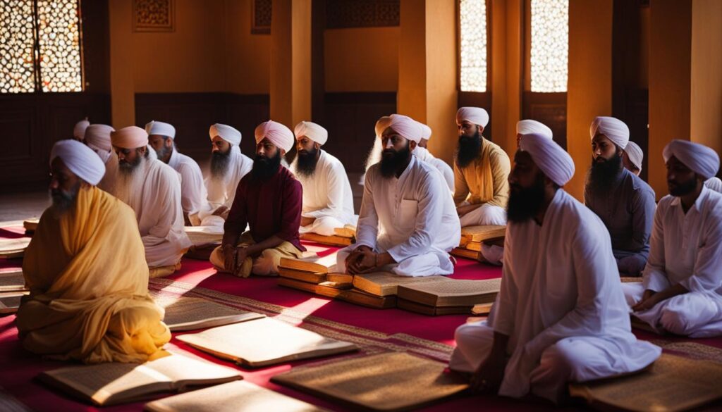 reading of Guru Granth Sahib