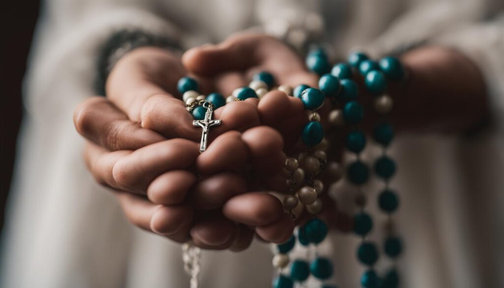 rosary prayers in english