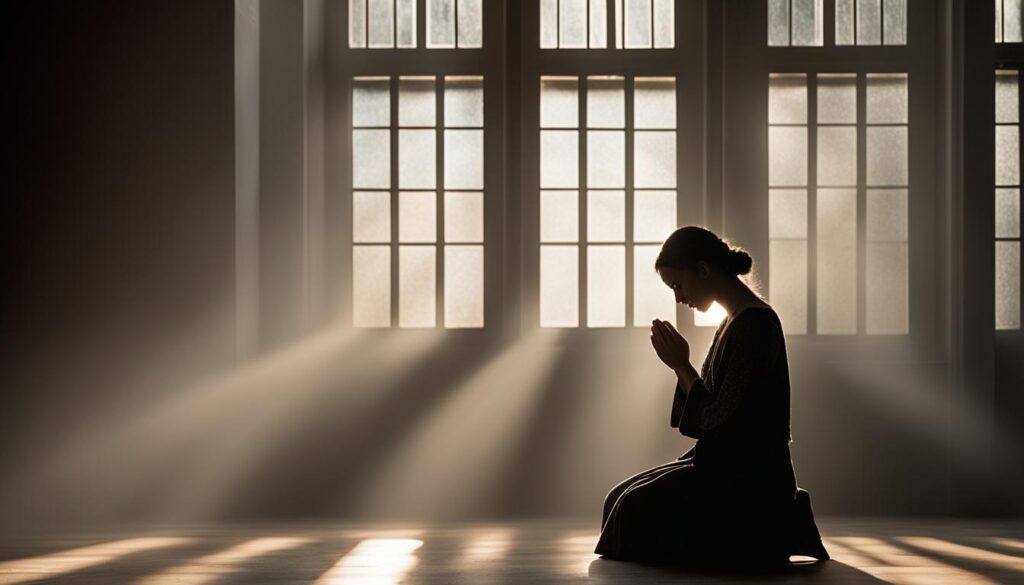 silent reflection prayer