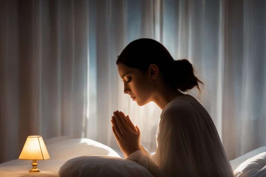 what prayer to say before bed