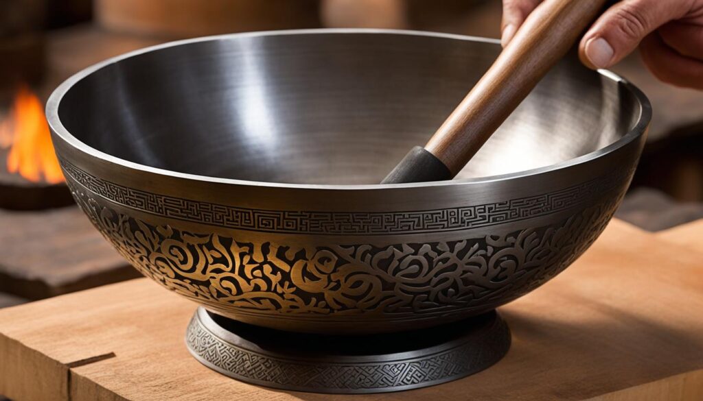 craftsmanship of singing bowls