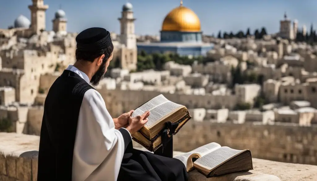 Facing Jerusalem in Prayer