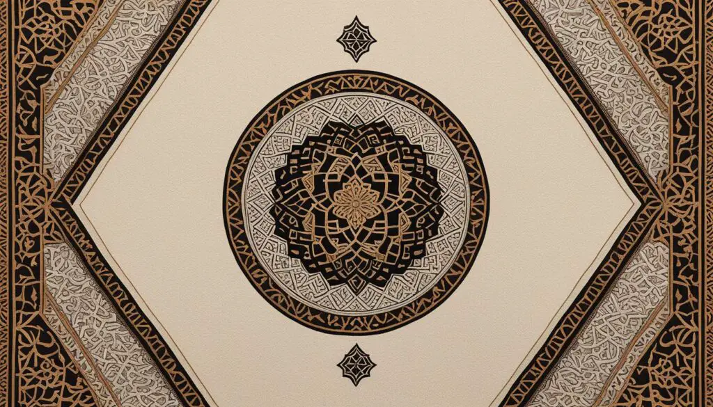 Islamic prayer mat