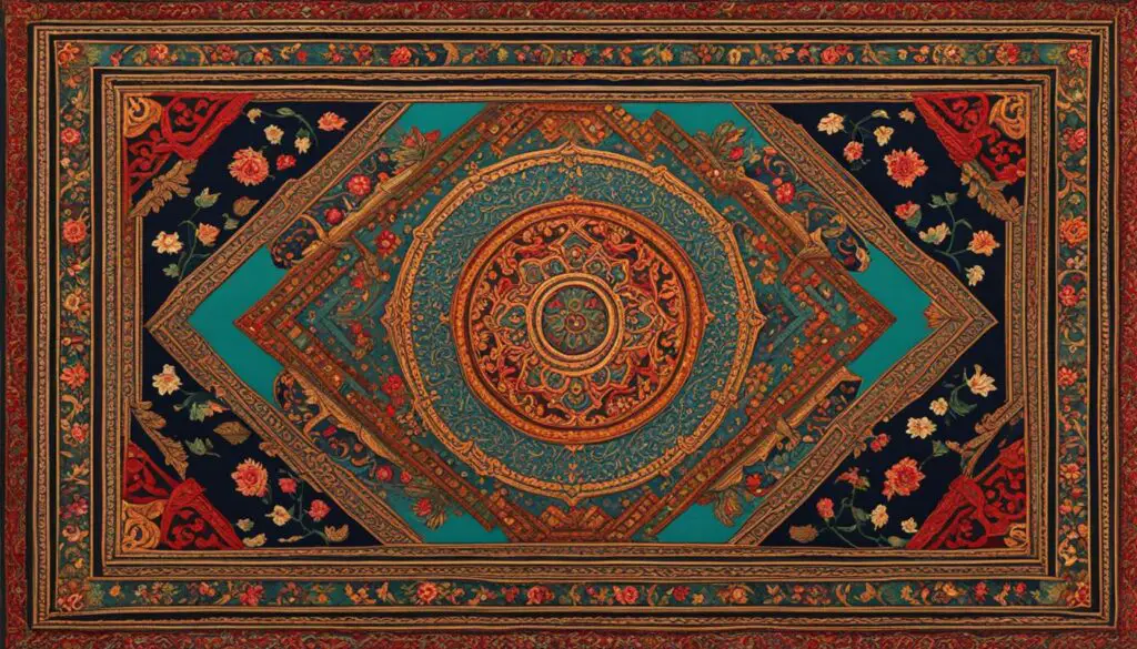decorative prayer mat