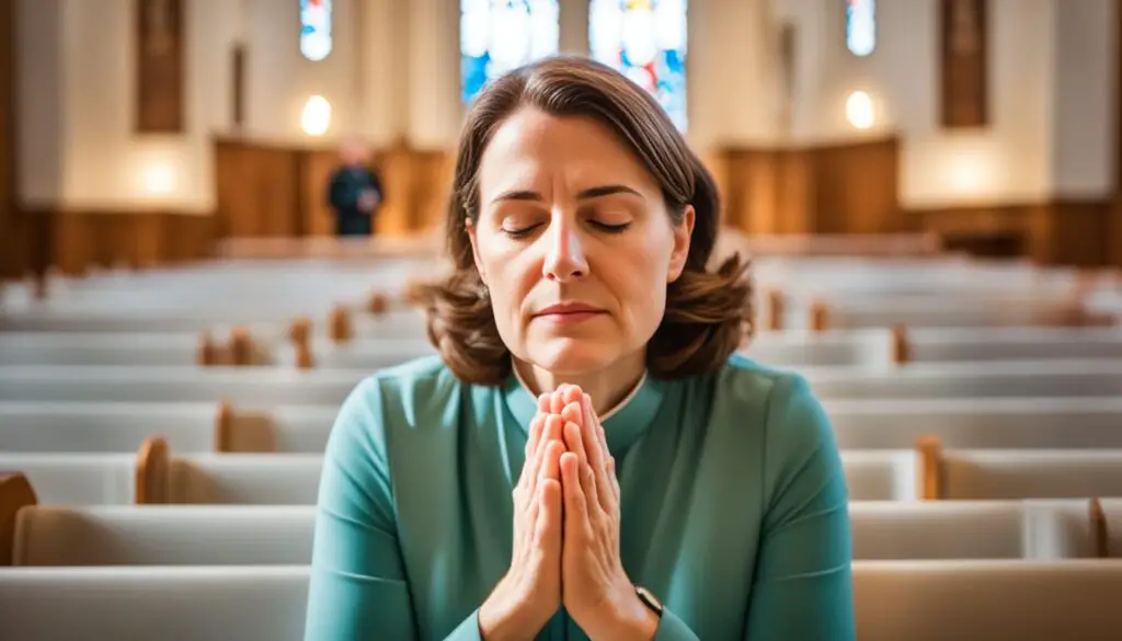 meditation in daily Mass