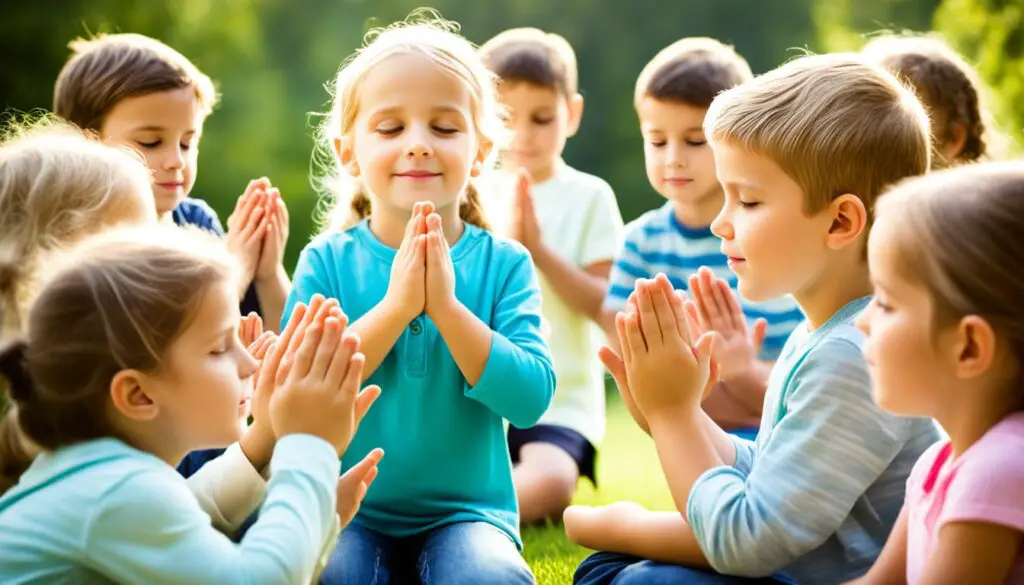 prayer activities for children